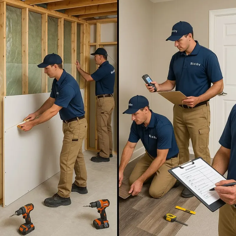 Repairs and Reconstruction process in Johnson County, IL